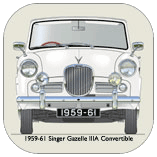 Singer Gazelle IIIA Convertible 1959-61 Coaster 1